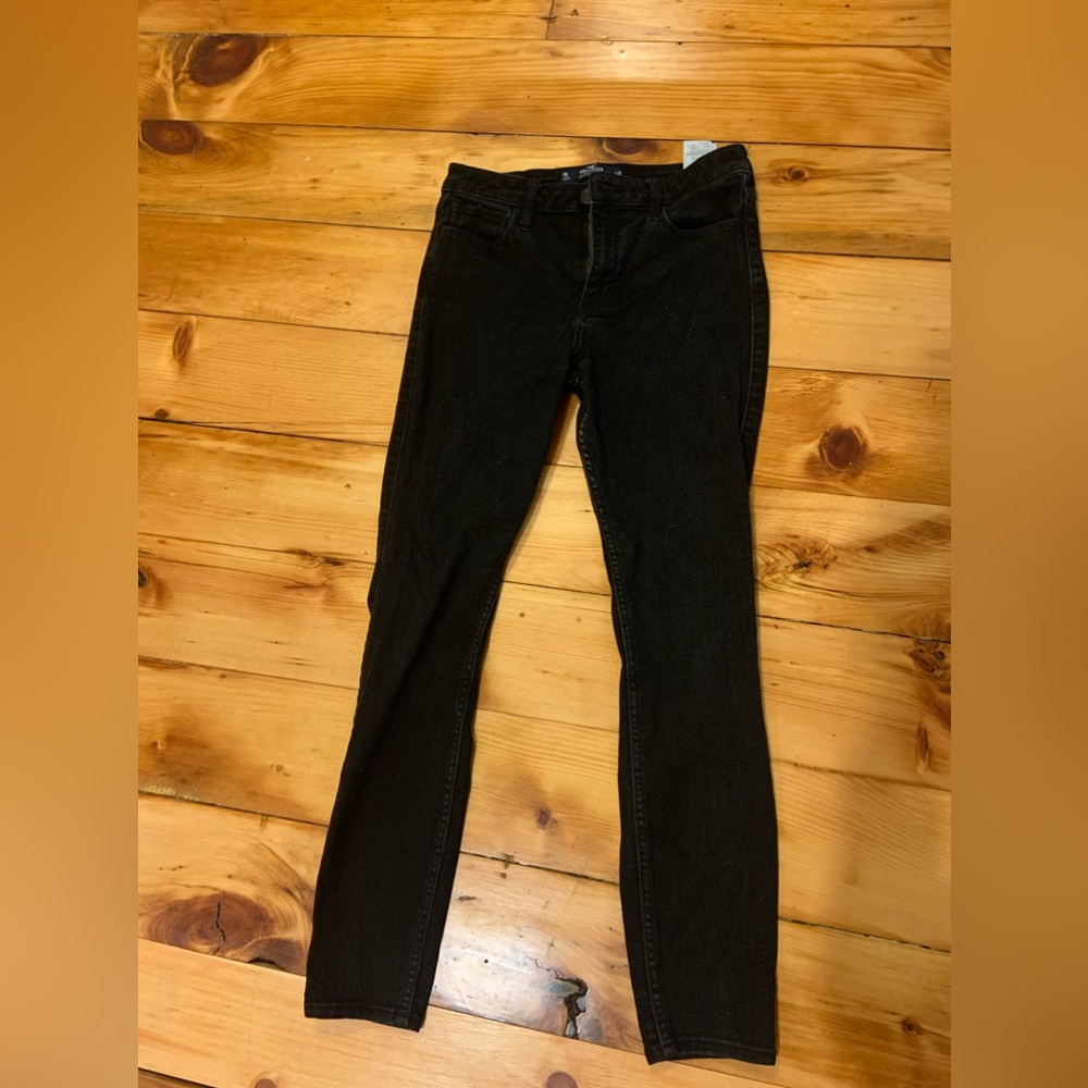 Black Skinny Jeans Hollister 7R